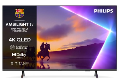 PHILIPS QLED Ambilight TV 50PUS8560, 50", 4K UHD, Smart TV, Titan OS